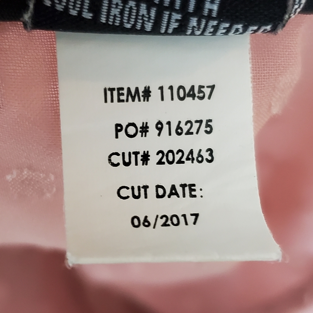 Torrid Pink Polka Dot Ruffle‎ Chiffon Top. Size: 2 - Picture 7 of 8